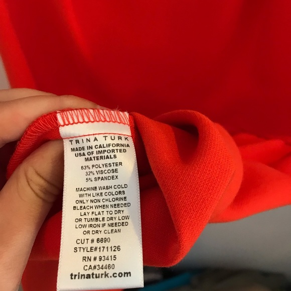 Trina Turk sleeveless peplum top XS - Picture 4 of 4